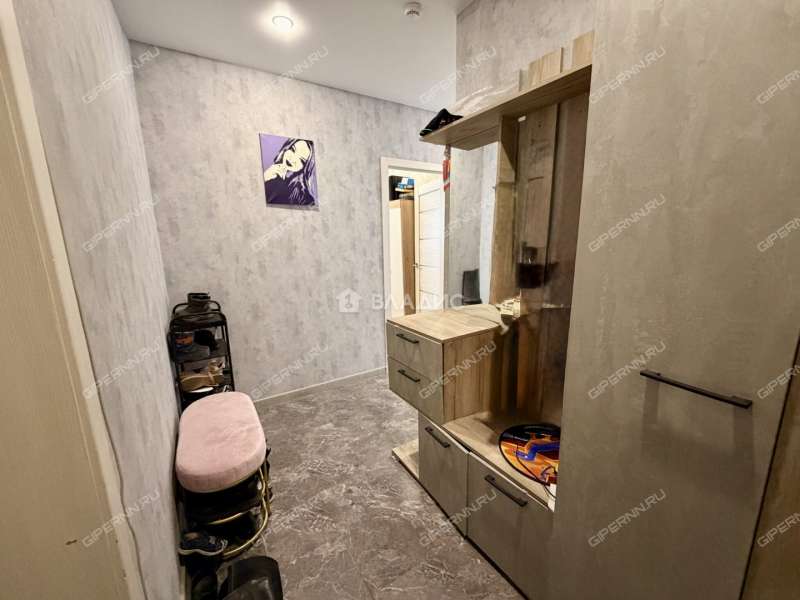 двухкомнатная квартира на улице Героя Советского Союза Аристархова дом 1