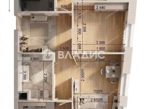 2-komnatnaya-ul-eniseyskaya-d-1a фото