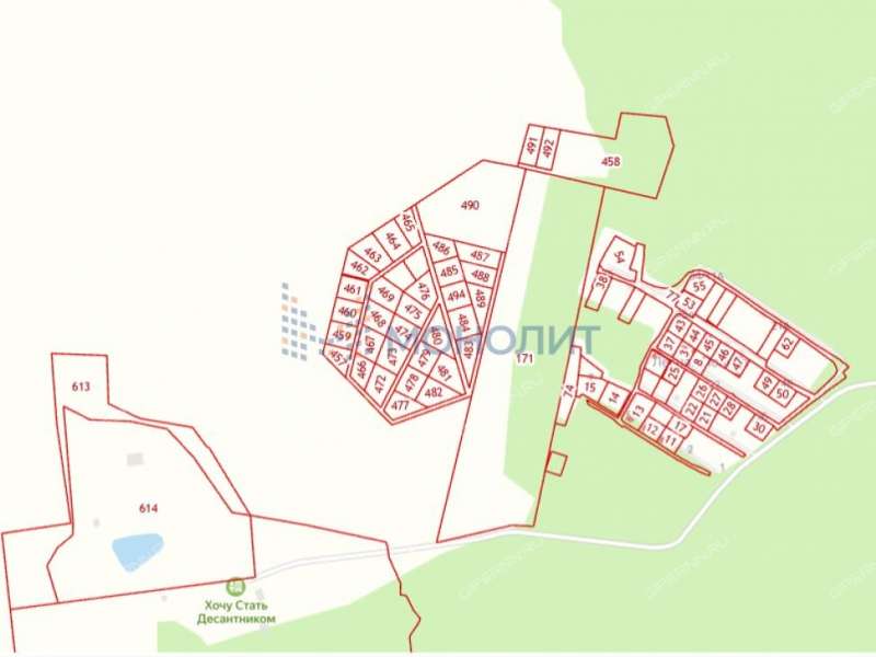 земельный участок под сельхоз назначение в Дальнеконстантиновском районе Нижегородской области