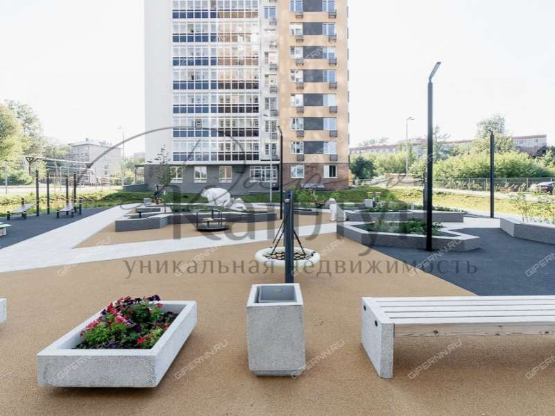 двухкомнатная квартира на улице Владимира Лузянина дом 1