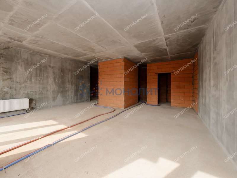 двухкомнатная квартира в новостройке на Октябрьской улице дом 21