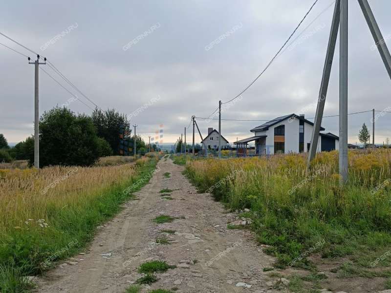 земельный участок 15 соток Радужная улица деревня Бурцево