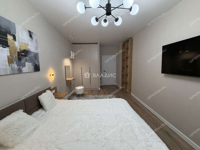 двухкомнатная квартира на улице Героя Советского Союза Аристархова дом 9