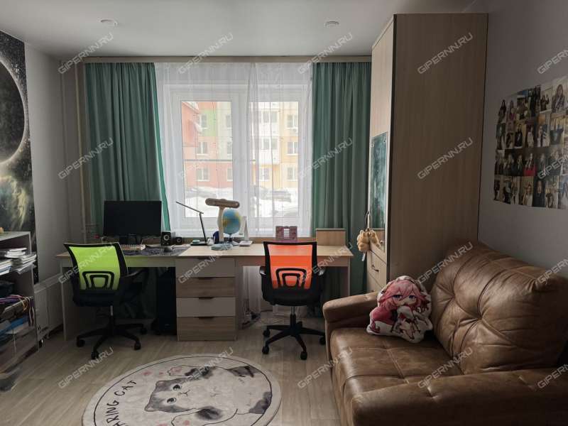 двухкомнатная квартира на Бурнаковской улице дом 117