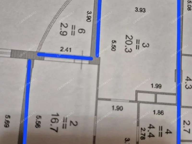 однокомнатная квартира на Школьной улице дом 36