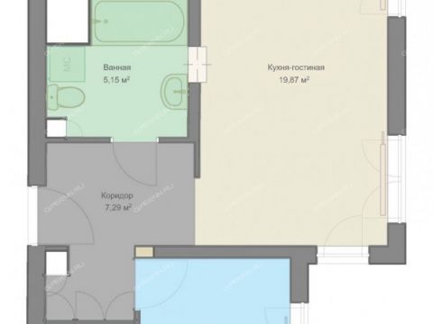 1-komnatnaya-ul-marshala-bagramyana-d-3 фото