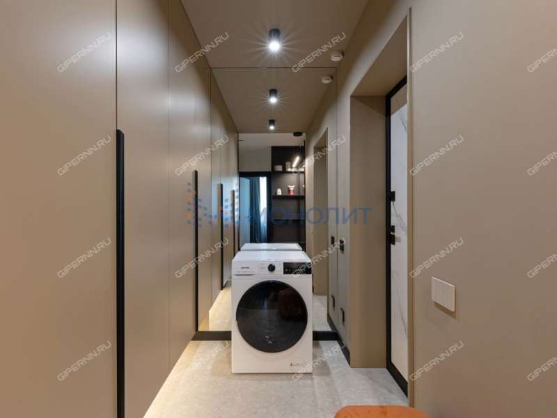 двухкомнатная квартира на улице Цветочная дом 12 к2