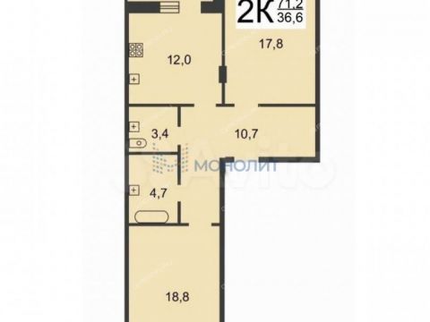 2-komnatnaya-ul-pervocvetnaya-d-4-k2 фото