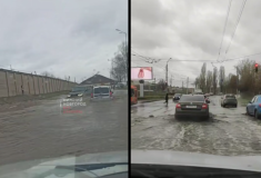 Дороги — реки: нижегородцы публикуют фото и видео затопленных улиц