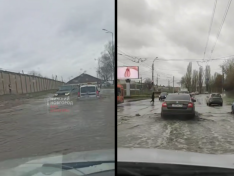 Дороги — реки: нижегородцы публикуют фото и видео затопленных улиц