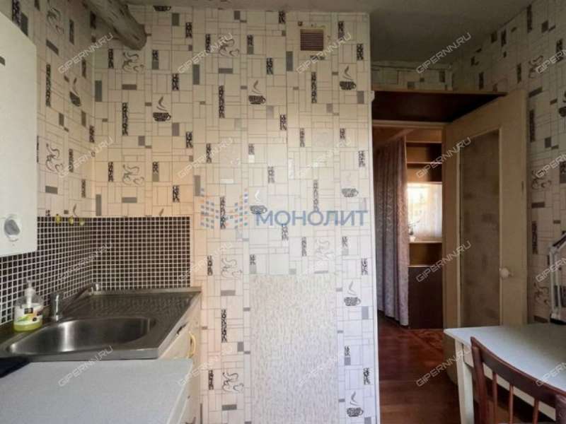 однокомнатная квартира на улице Никиты Рыбакова дом 11