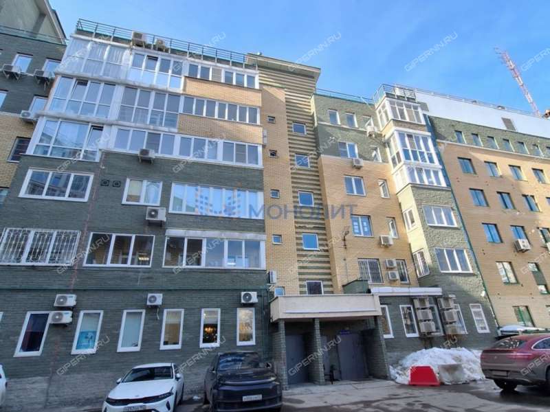 двухкомнатная квартира на улице Костина дом 6 к1