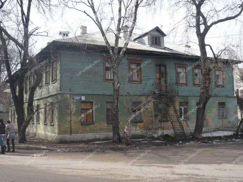 двухкомнатная квартира на улице Маршала Воронова дом 1