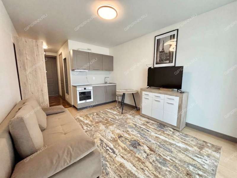 квартира-студия на 2-й Оранжерейной улице дом 4Ак1