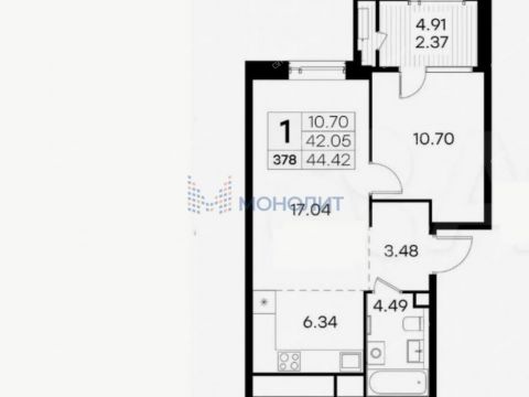 1-komnatnaya-ul-garshina-40 фото