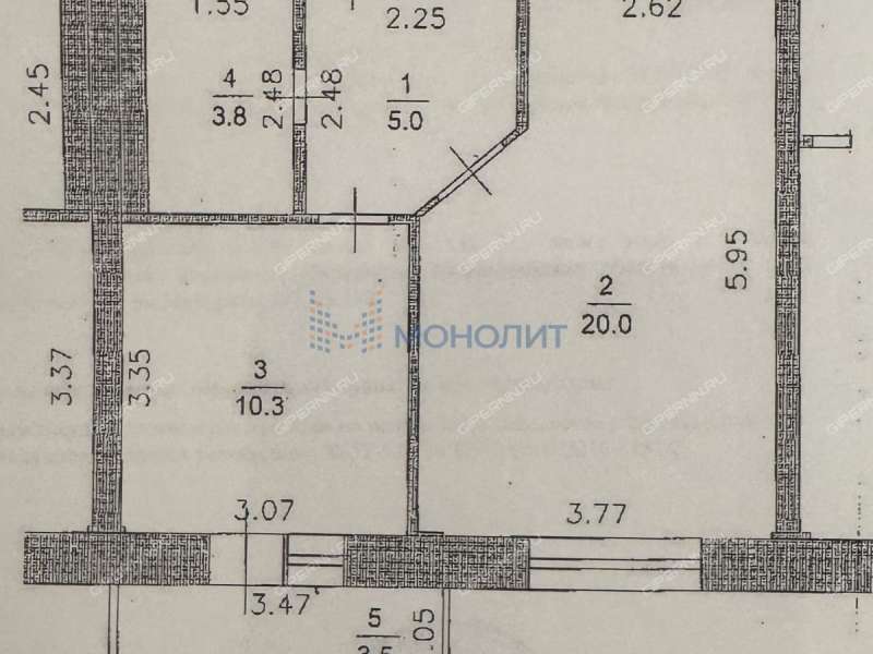 однокомнатная квартира на улице Мичурина дом 1