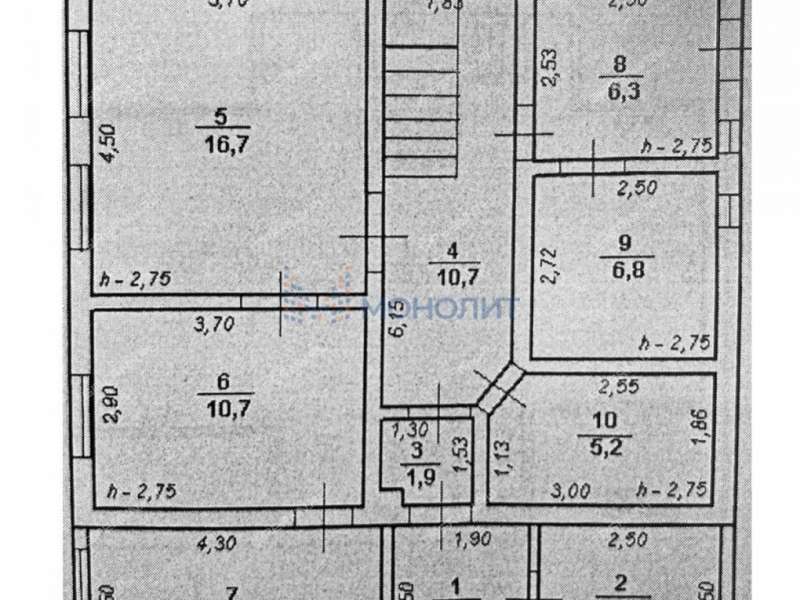 дом в Комсомольском переулке город Чкаловск