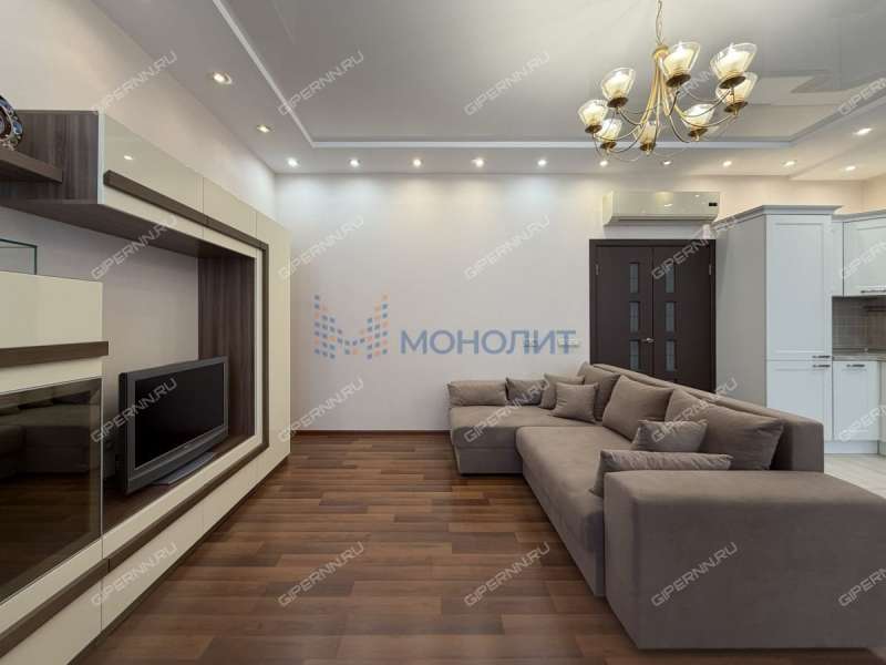 трёхкомнатная квартира на улице Максима Горького дом 77