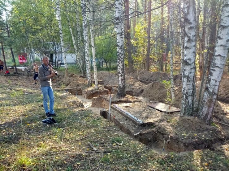 Стройплощадка в сентябре 2022 года. Фото: ГК «Просвещение»