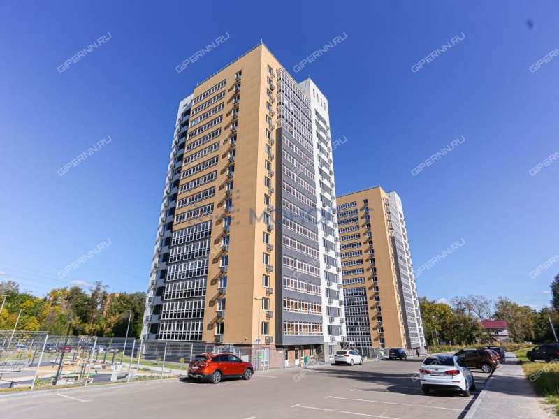 двухкомнатная квартира на улице Владимира Лузянина дом 3
