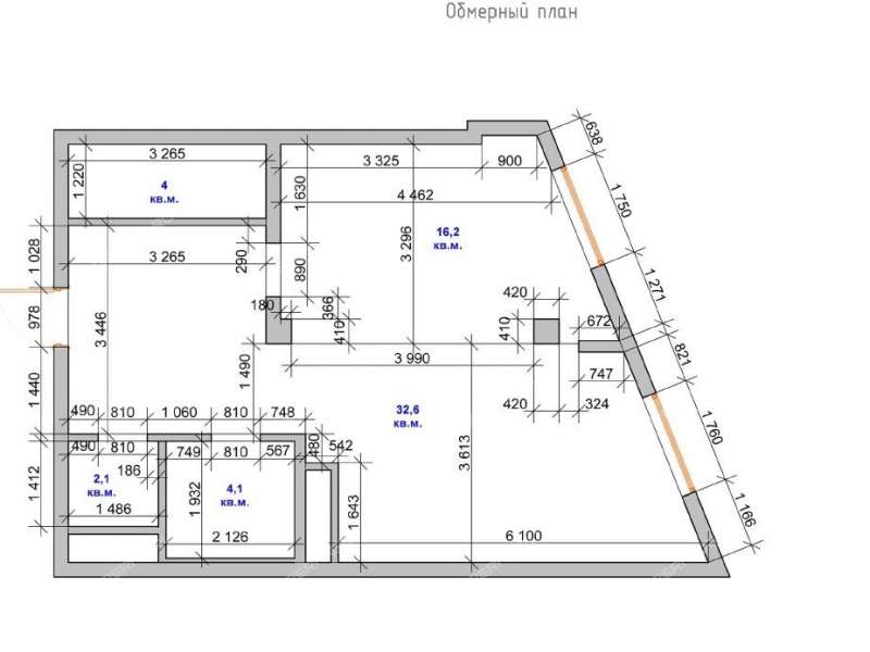 однокомнатная квартира на Славянской улице дом 35 к1