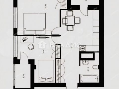 2-komnatnaya-ul-artelnaya-d-15-k1 фото