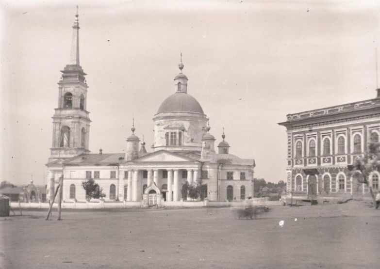 Фото: Собор Богоявления Господня, 1928 год. / Княгининский краеведческий музей / госкаталог.рф