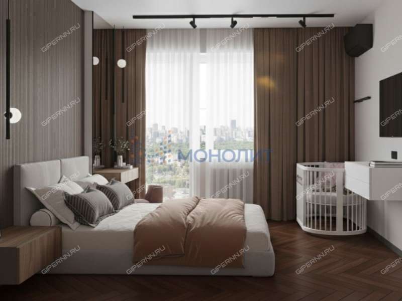 однокомнатная квартира на улице Композитора Касьянова дом 11