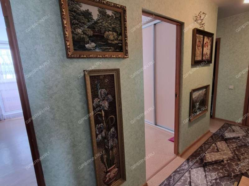 трёхкомнатная квартира на улице Молькова дом 41 деревня Прокошево