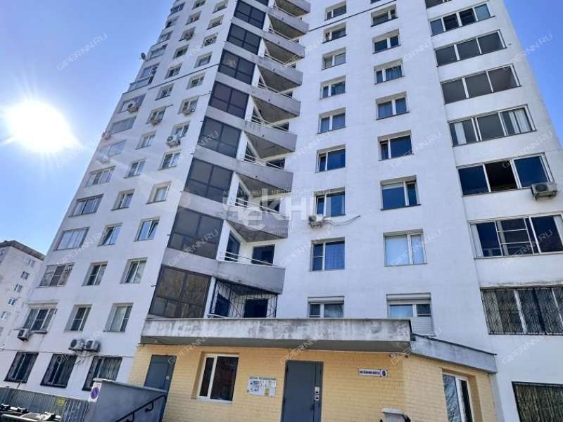 двухкомнатная квартира на улице Бринского дом 6