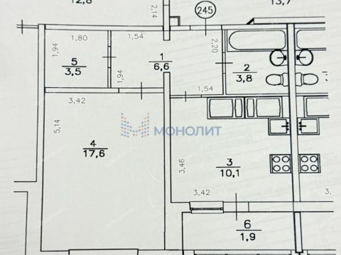 1-komnatnaya-b-r-60-letiya-oktyabrya-d-5a фото