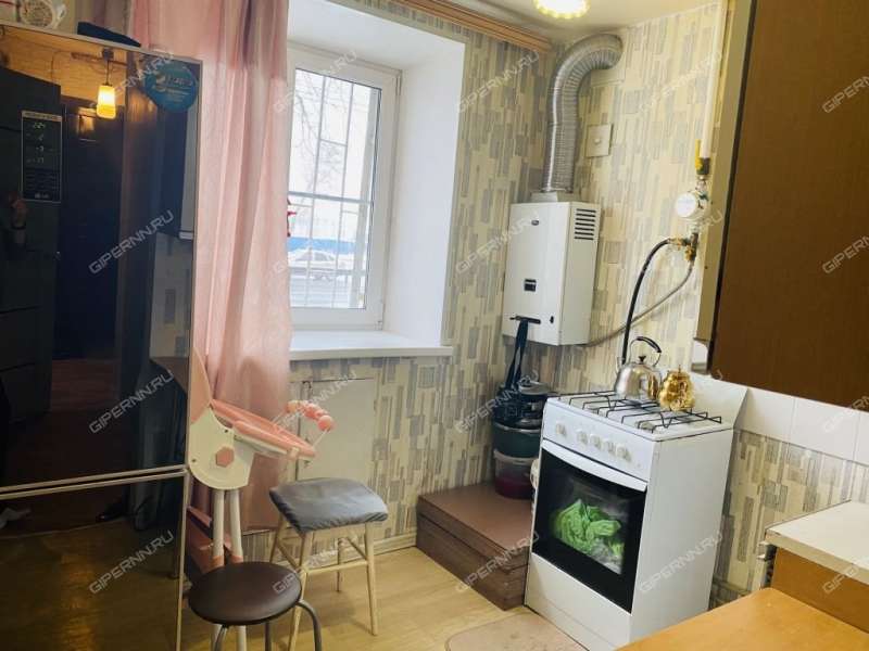 двухкомнатная квартира на улице Героя Попова дом 35  к1