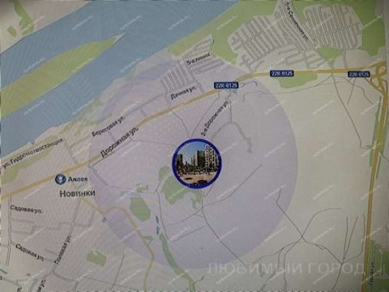 однокомнатная квартира на 2-й Дорожной улице
