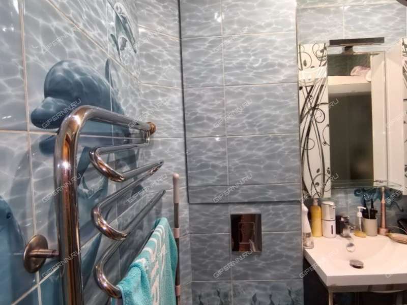 двухкомнатная квартира на улице Героя Попова дом 39