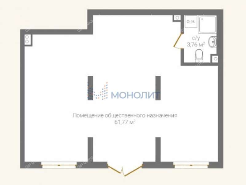 помещение под офис, недвижимость под салоны красоты на 2-й Оранжерейной улице