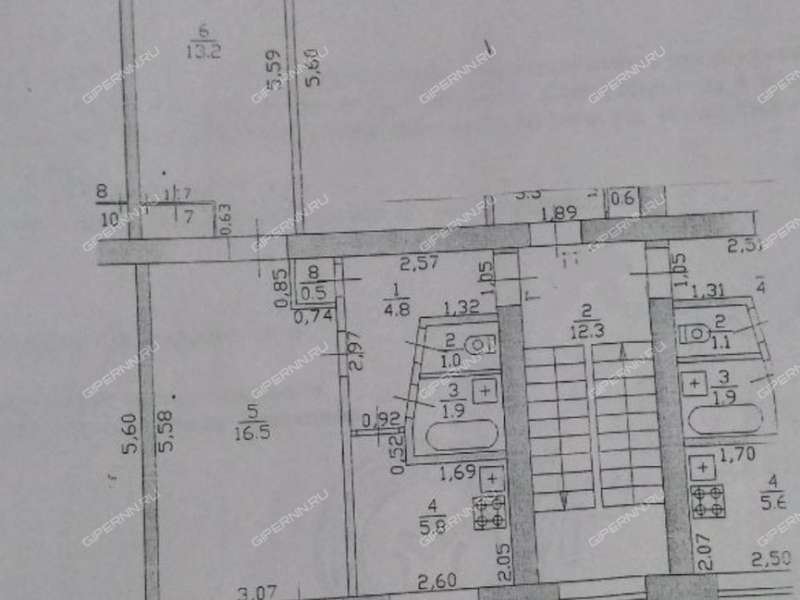 двухкомнатная квартира на улице 40 лет Октября дом 25 город Кстово