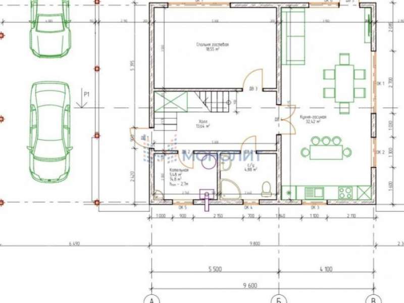 дом на  рабочий посёлок Сокольское