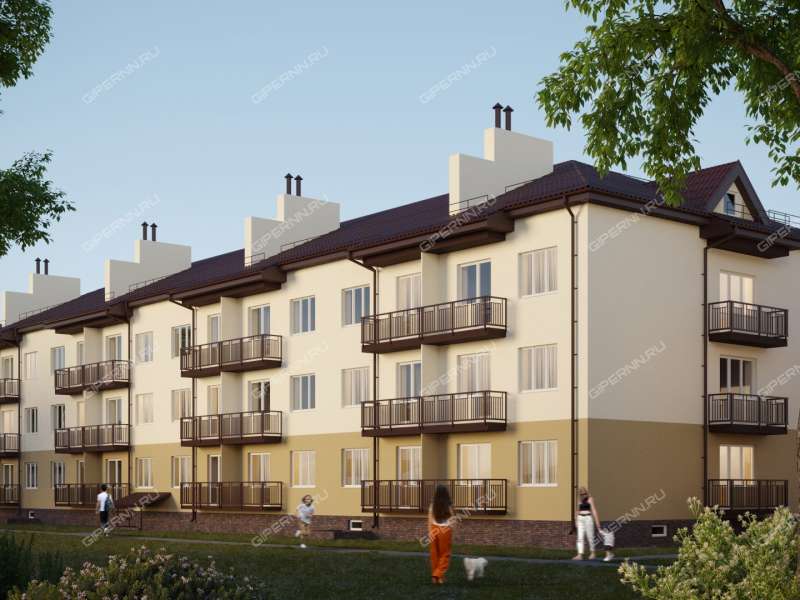 двухкомнатная квартира в ЖК Чистые Пруды посёлок Буревестник