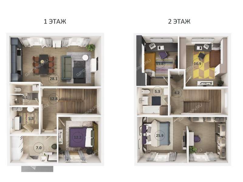 дом на Кедровая ЖК «Свой Черемушки»