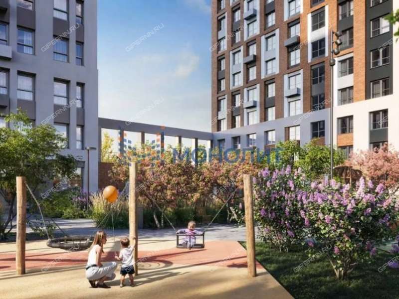 однокомнатная квартира в новостройке на Воротынской улице