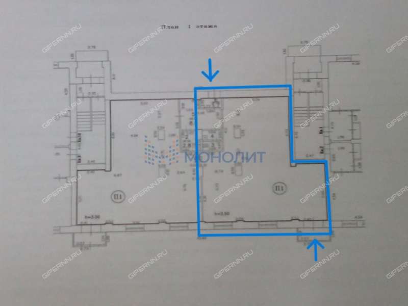 помещение под торговую площадь, недвижимость под общепит на улице Гвардейцев