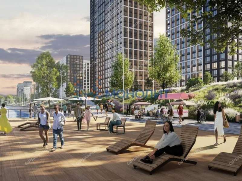 однокомнатная квартира в новостройке на Воротынской улице