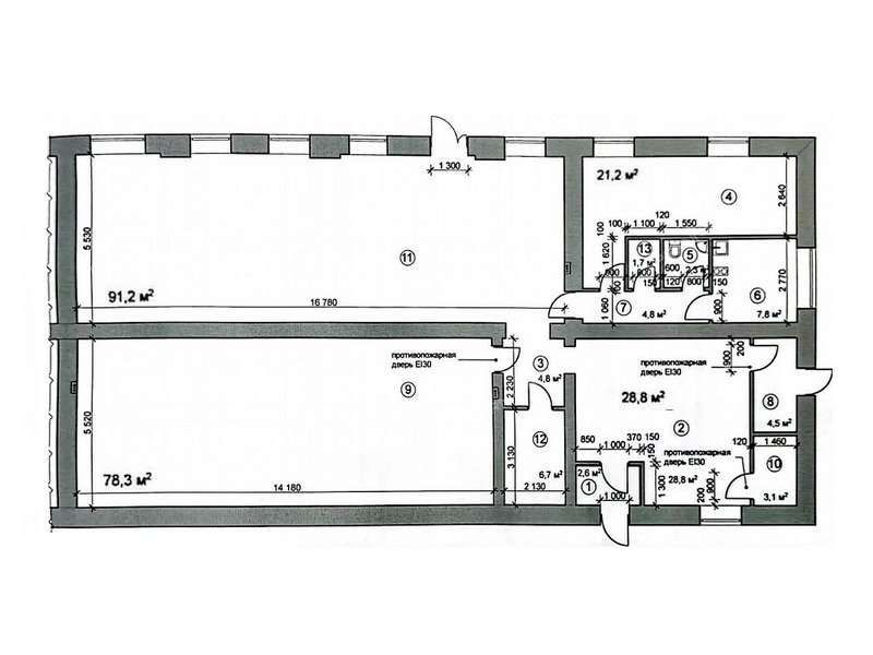 помещение под офис на Косогорная ул, д.20