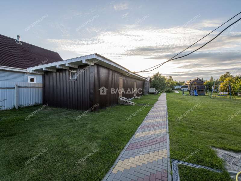 дом на улице Ветеранов деревня Бурцево